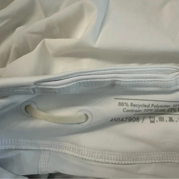 Outdoor Voices Women’s White Lightweight Skort with Zippered Pocket Sz XXS NWOT - Picture 7 of 9